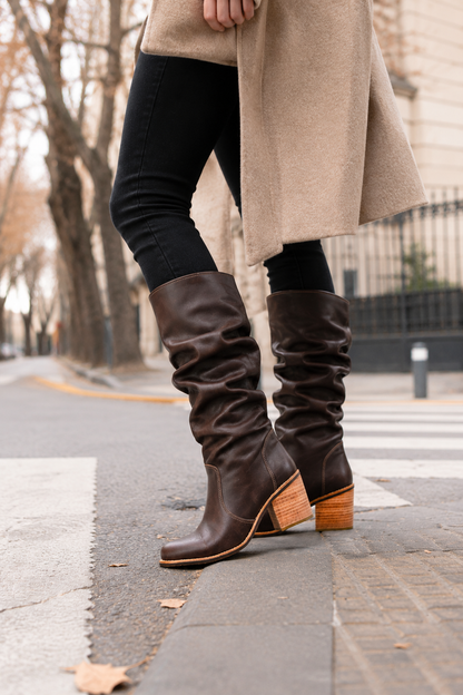BOTA ARRUGADA