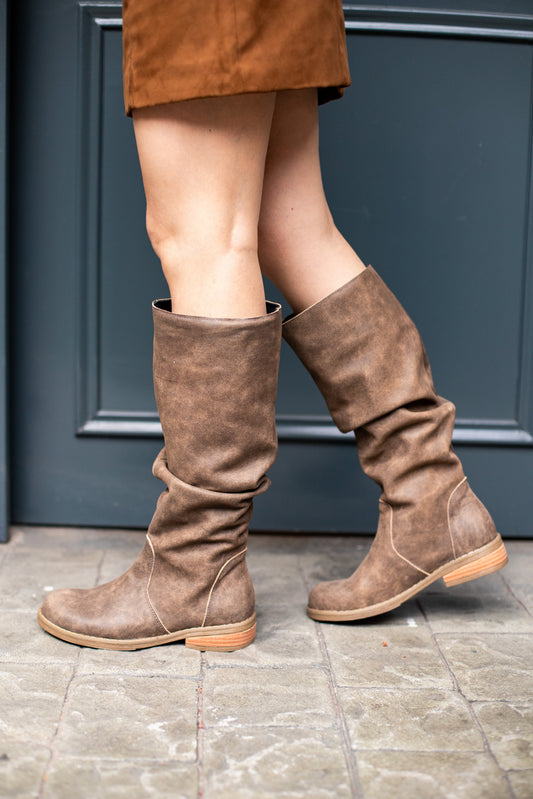 Bota Plana Cacao 5071
