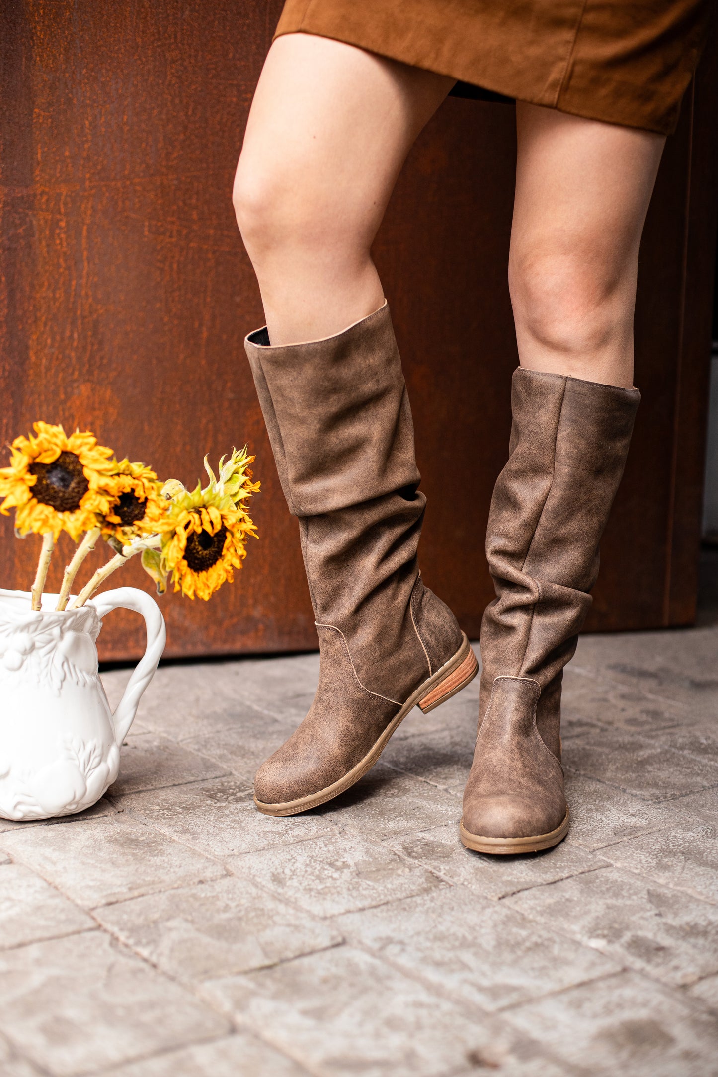 Bota Plana Cacao 5071